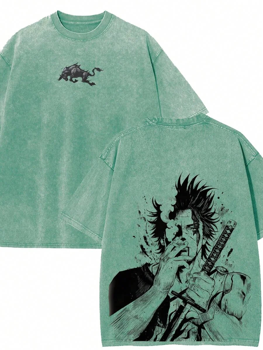 T-shirt Graphique Yami Sukehiro – Black Clover | Coton Premium