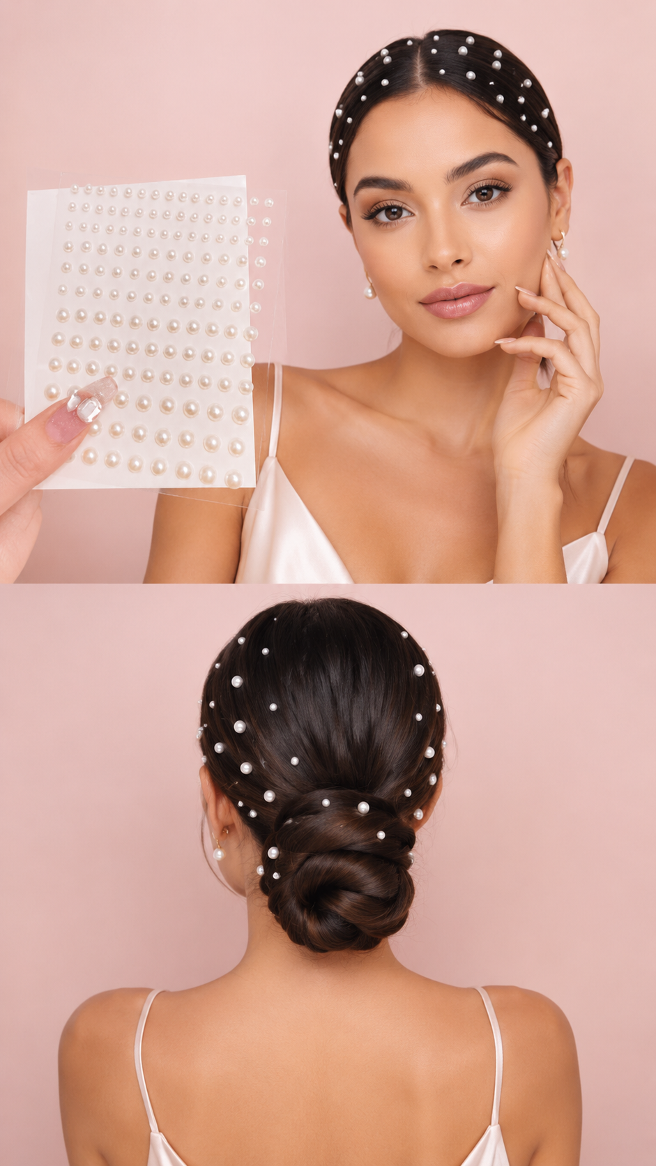 ✨ Perles Adhésives Visage & Cheveux — Face Gems Pearls