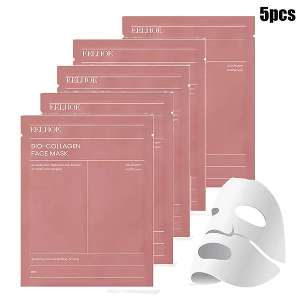 Masque Visage Bio Collagène – Hydratation Intense & Pores Resserrés