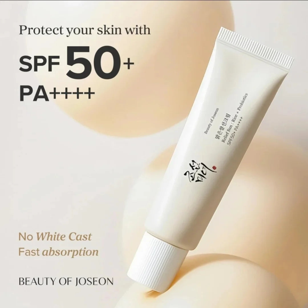 Crème Solaire SPF50+ Coréenne – Anti-UV Hydratante Visage 50ml