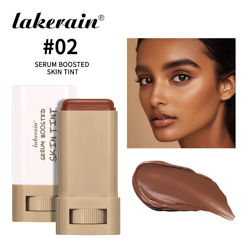 Fond de Teint Stick Waterproof – Sérum Teinté Couvrant 6 Teintes