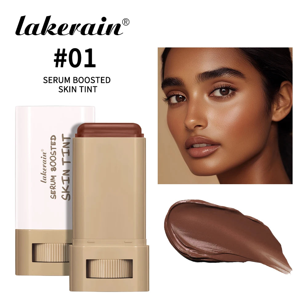 Fond de Teint Stick Waterproof – Sérum Teinté Couvrant 6 Teintes