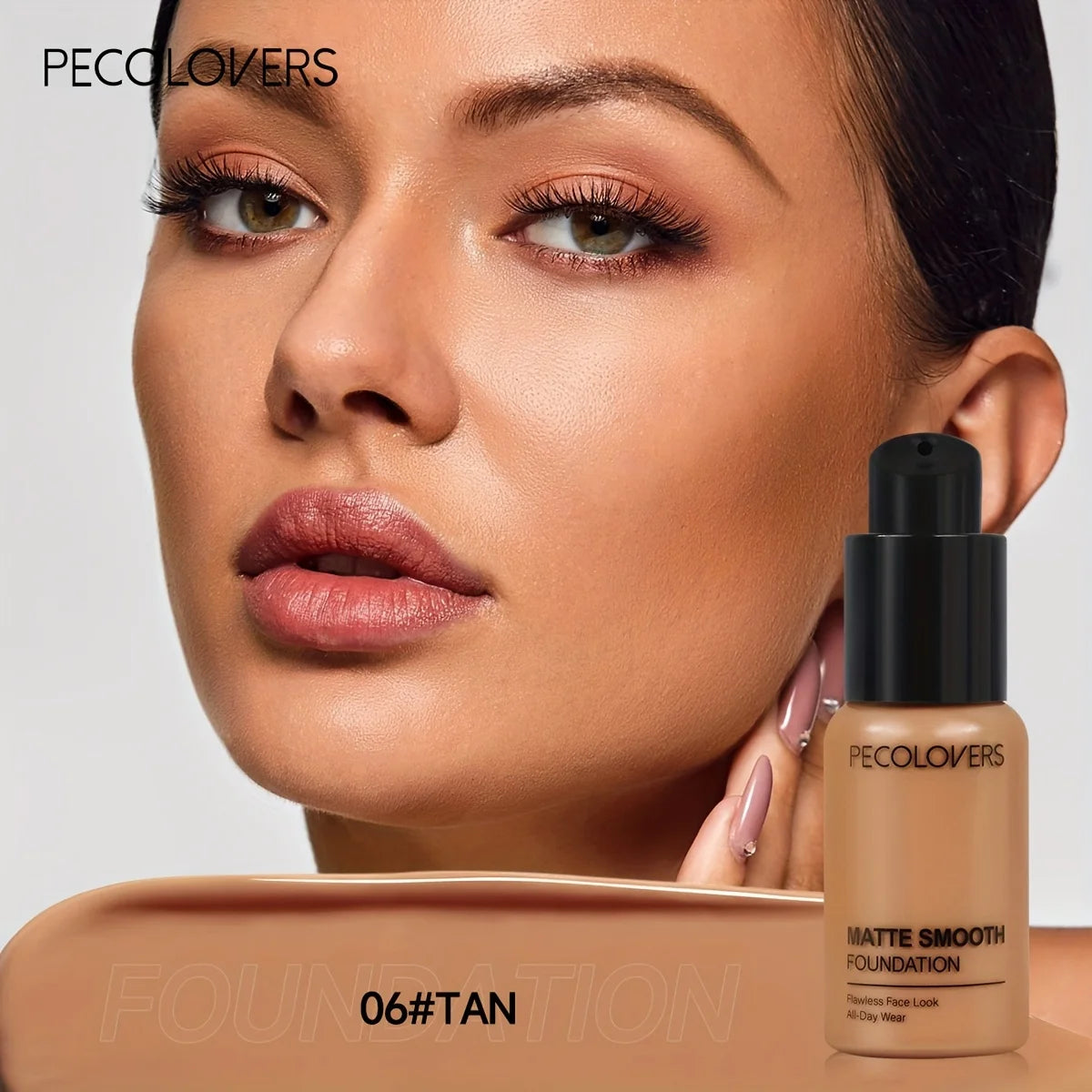 Fond de Teint Liquide Matte – Couvrant & Waterproof Toutes Carnations
