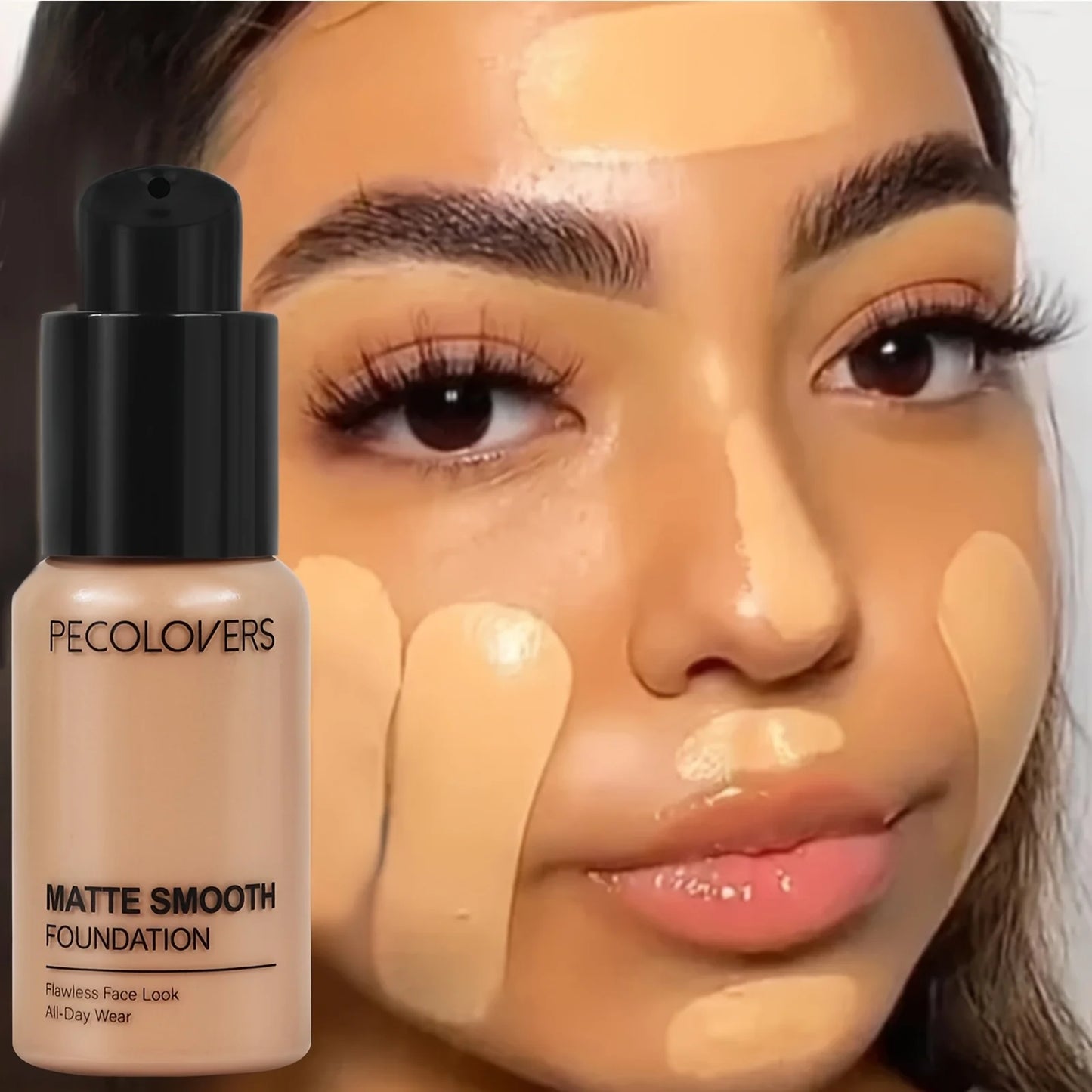 Fond de Teint Liquide Matte – Couvrant & Waterproof Toutes Carnations