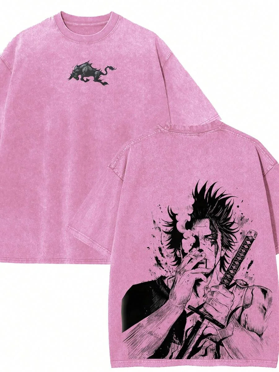T-shirt Graphique Yami Sukehiro – Black Clover | Coton Premium