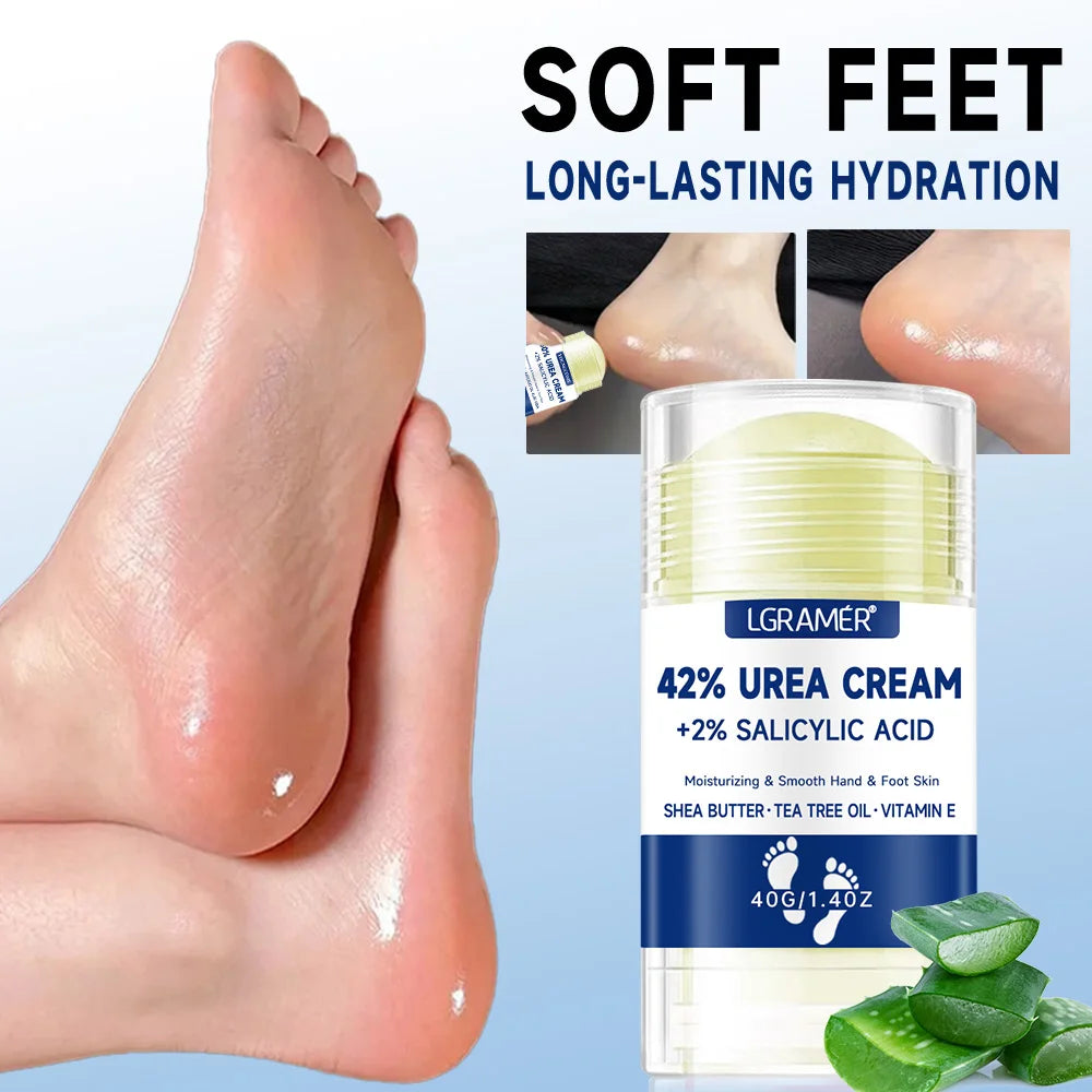 Crème Pieds & Mains Urée 42% – Hydratation Intense Peaux Sèches
