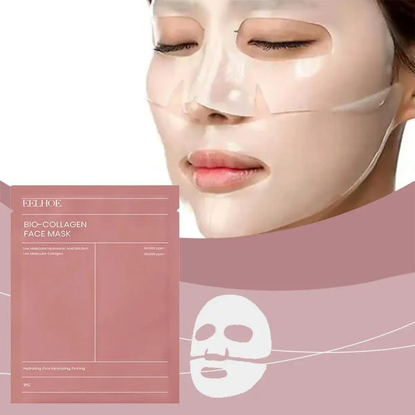 Masque Visage Bio Collagène – Hydratation Intense & Pores Resserrés