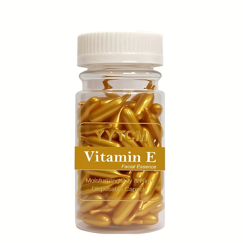 Vitamin E Glow Capsules – Hydrating Face Serum (90 Capsules)