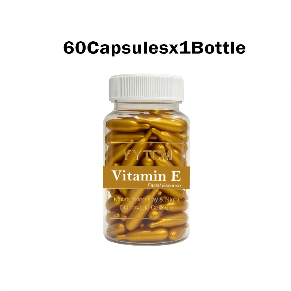 Vitamin E Glow Capsules – Hydrating Face Serum (90 Capsules)