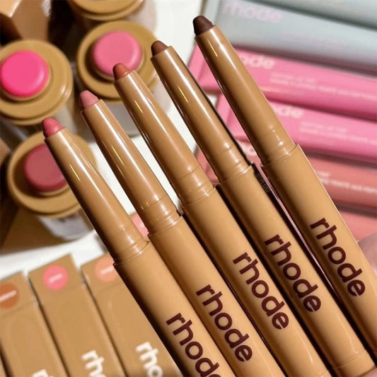 Crayon Lèvres & Blush 2-en-1 – Longue Tenue Waterproof
