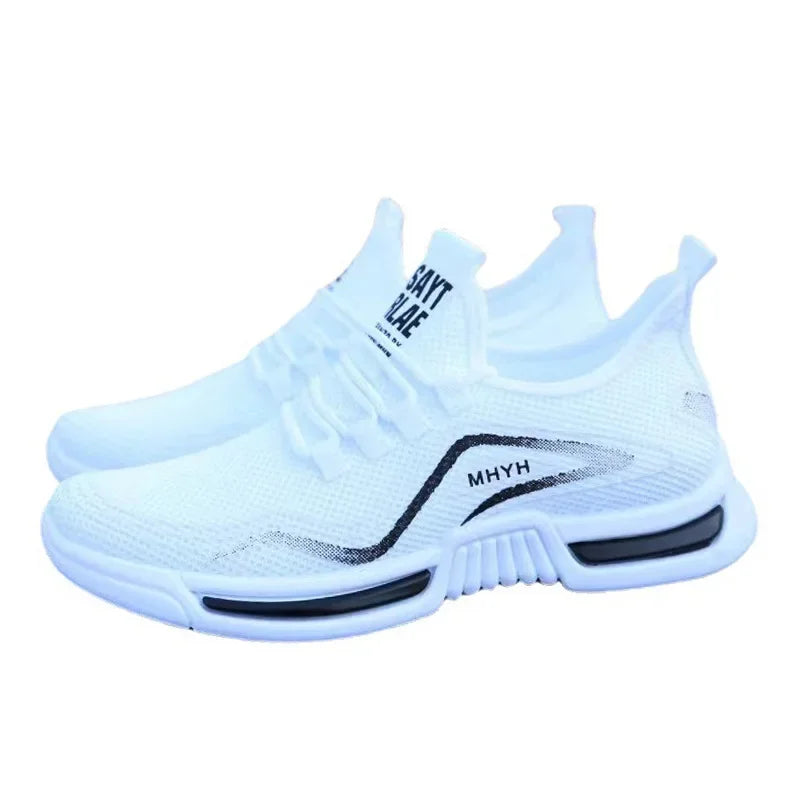 Sneakers Blanches Légères – Chaussures Sport & Running Respirantes