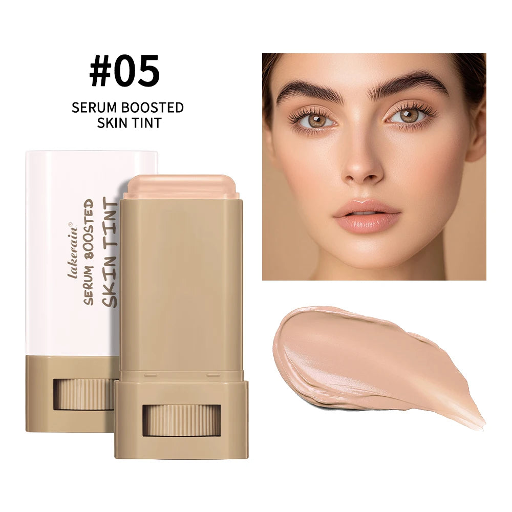 Fond de Teint Stick Waterproof – Sérum Teinté Couvrant 6 Teintes